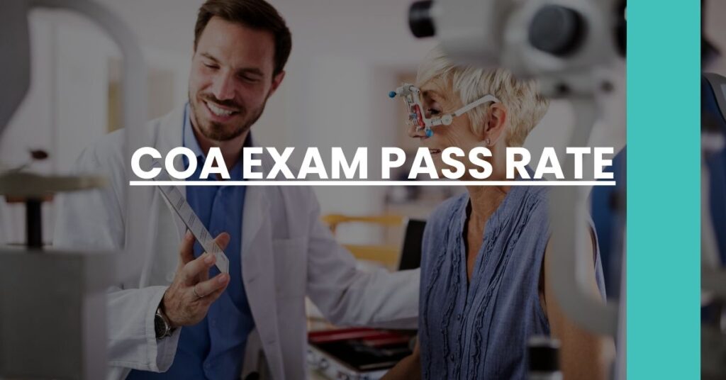 COA Exam Pass Rate Feature Image