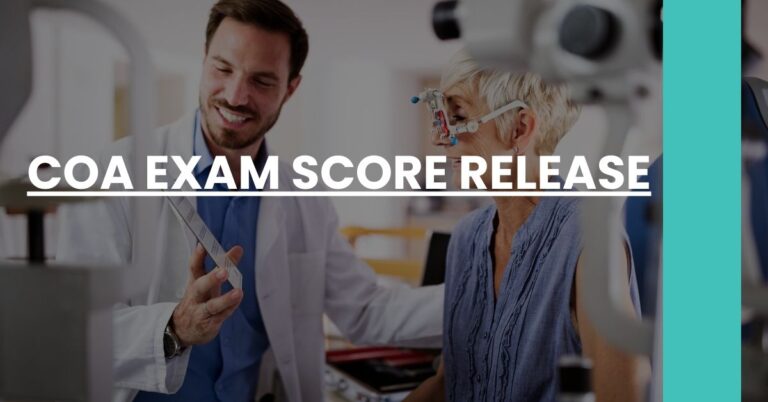 COA Exam Score Release Feature Image