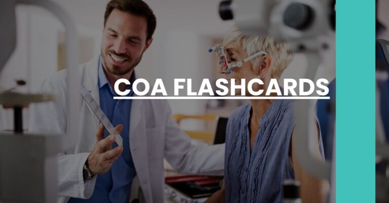 COA Flashcards Feature Image